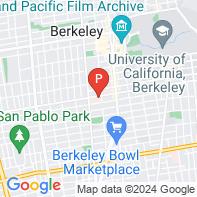 View Map of 2500 Milvia Street,Berkeley,CA,94704